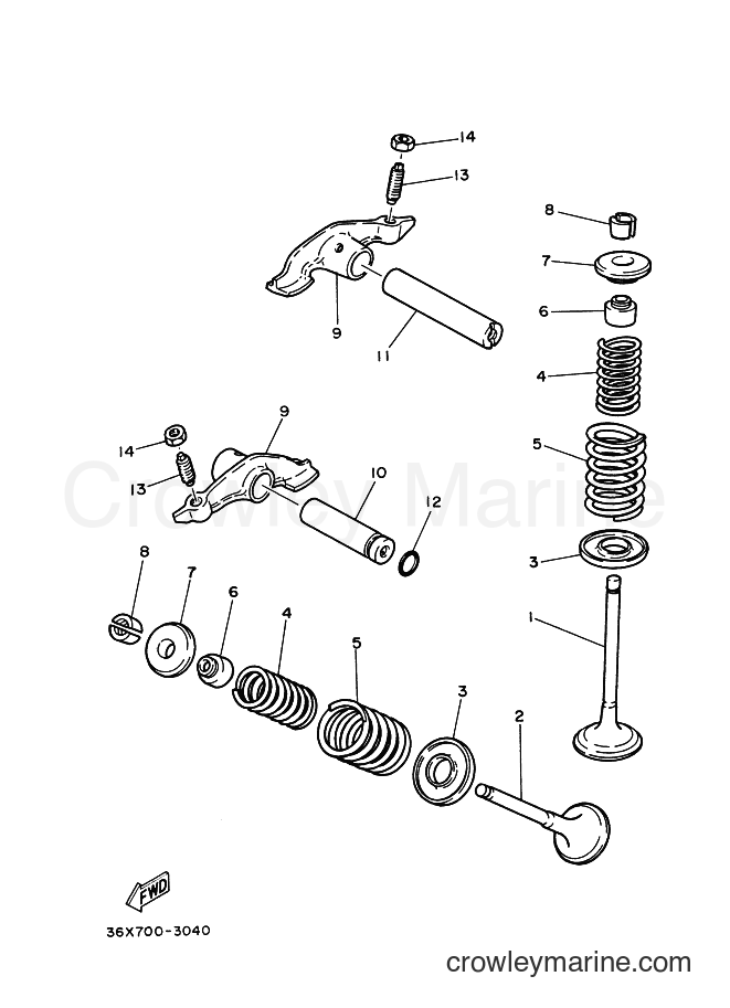 Yamaha Motors AG200E (3GX6) [010] - VALVE