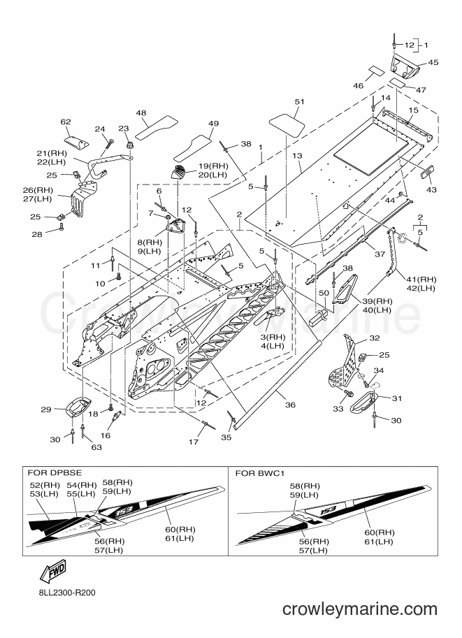 Yamaha Motors SRV10ML3 (8LL2) [010] - FRAME 2