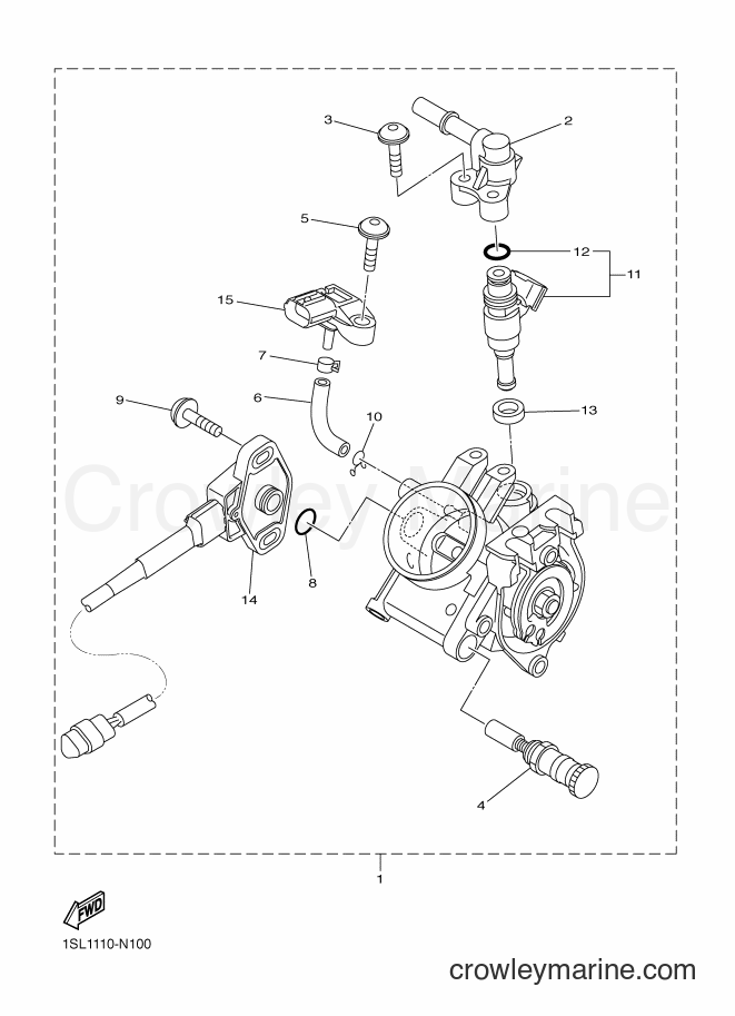 2018 Dirt Bike YZ450FX - YZ450FX (B91F) [010] - INTAKE 2