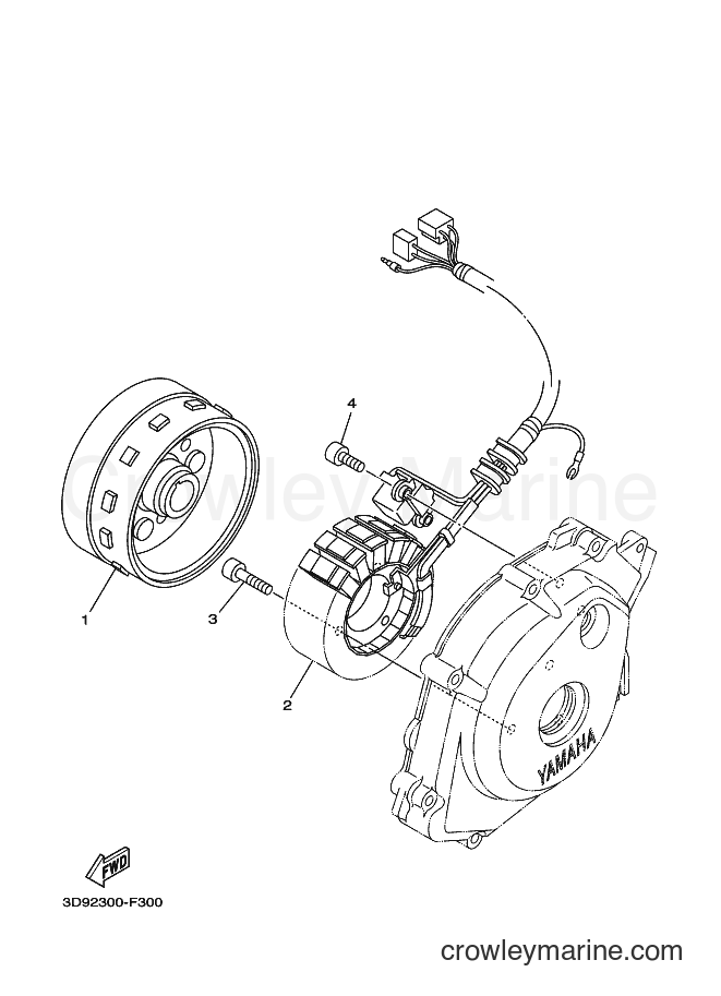 2008 Dirt Bike XT125X - XT125X (13D6) [010] - GENERATOR