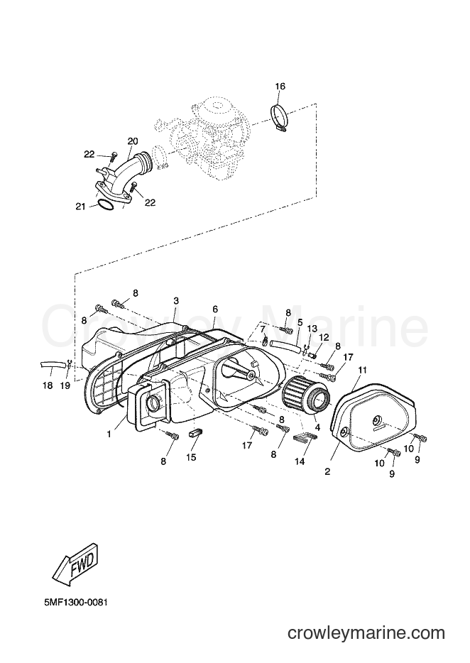 Yamaha Motors XN150 (5PR3) [020] - INTAKE