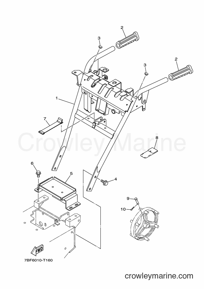 2018 Snowblower YT1390XR - YT1390XR (7BF6) [010] - STEERING LINK