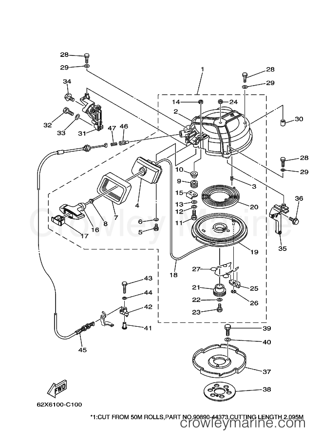 Yamaha Motors 40VETO (63DC) [070] - STARTER