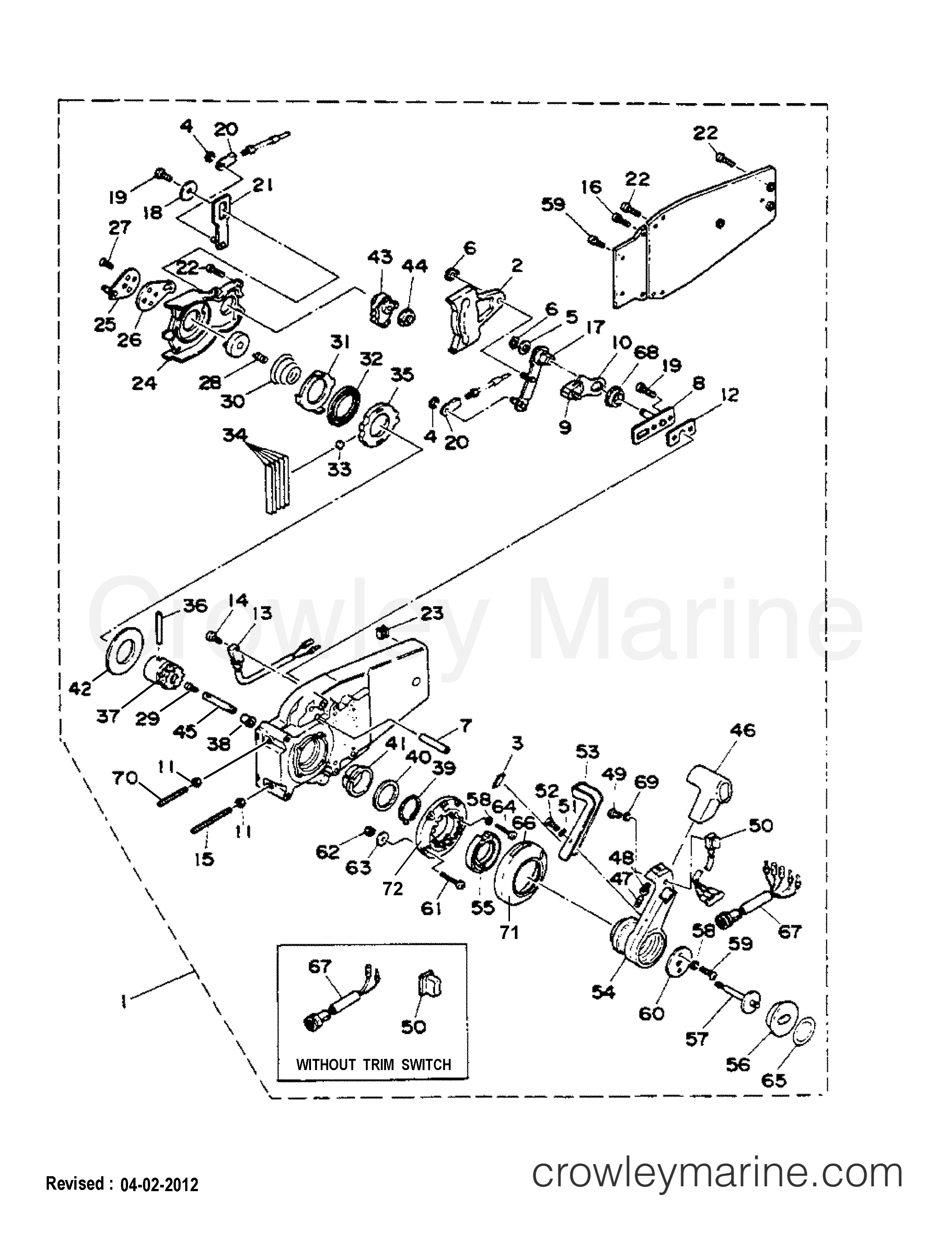 Yamaha Motors Rigging 2006 - CONTROL FLUSH STANDARD
