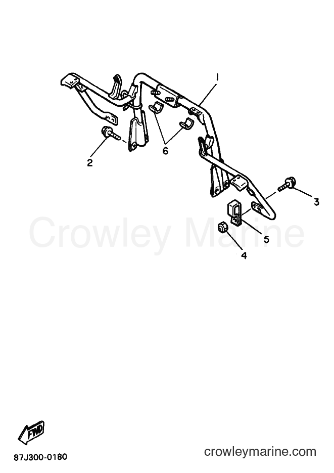 Yamaha Motors PZ480P (87F1) [010] - STEERING GATE