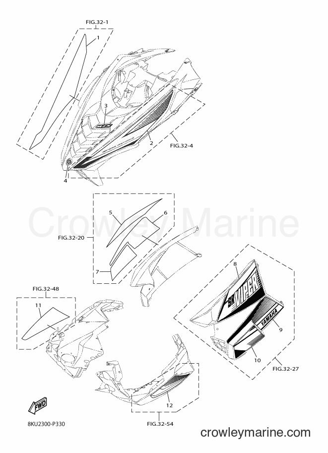 Yamaha Motors SRV10ML2 (8KU2) [010] - EMBLEM
