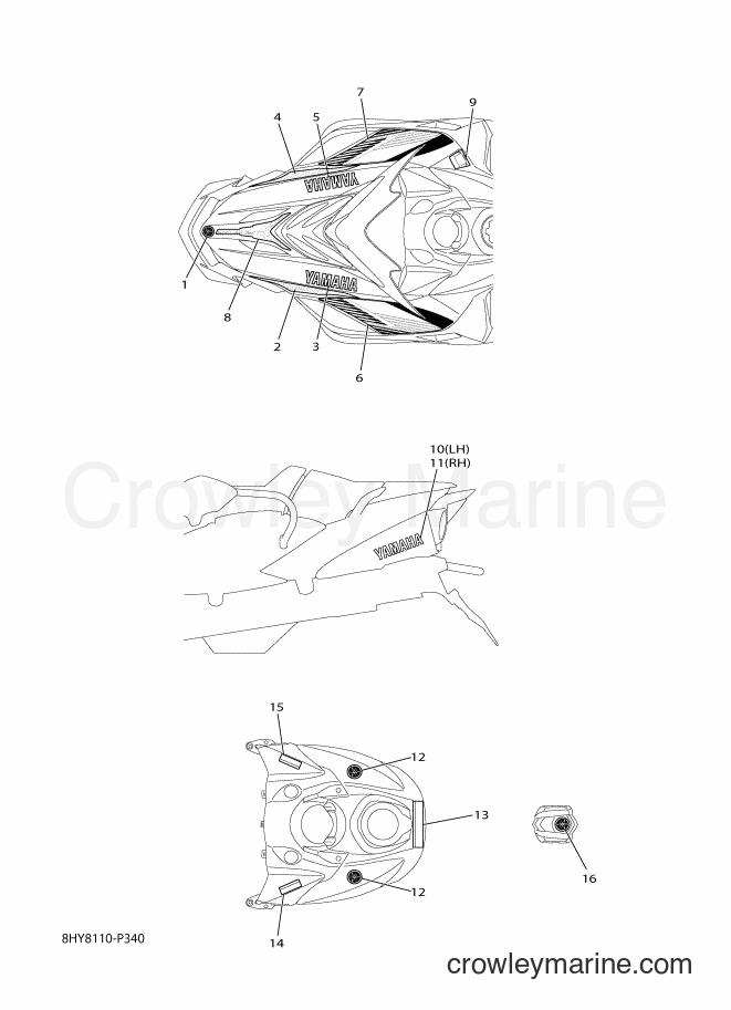 2015 Snowmobile RS10SUV - RS10SUV (8HY8) [020] - EMBLEM