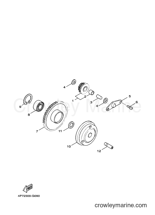 Yamaha Motors XC125E (4P7A) [010] - STARTER