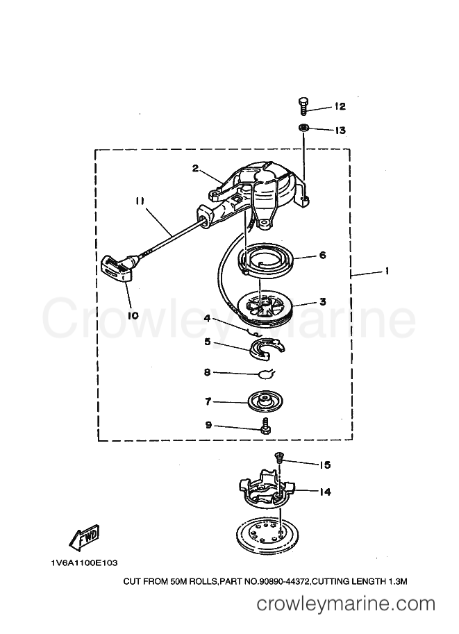 Yamaha Motors 2B (6A1) [030] - STARTER
