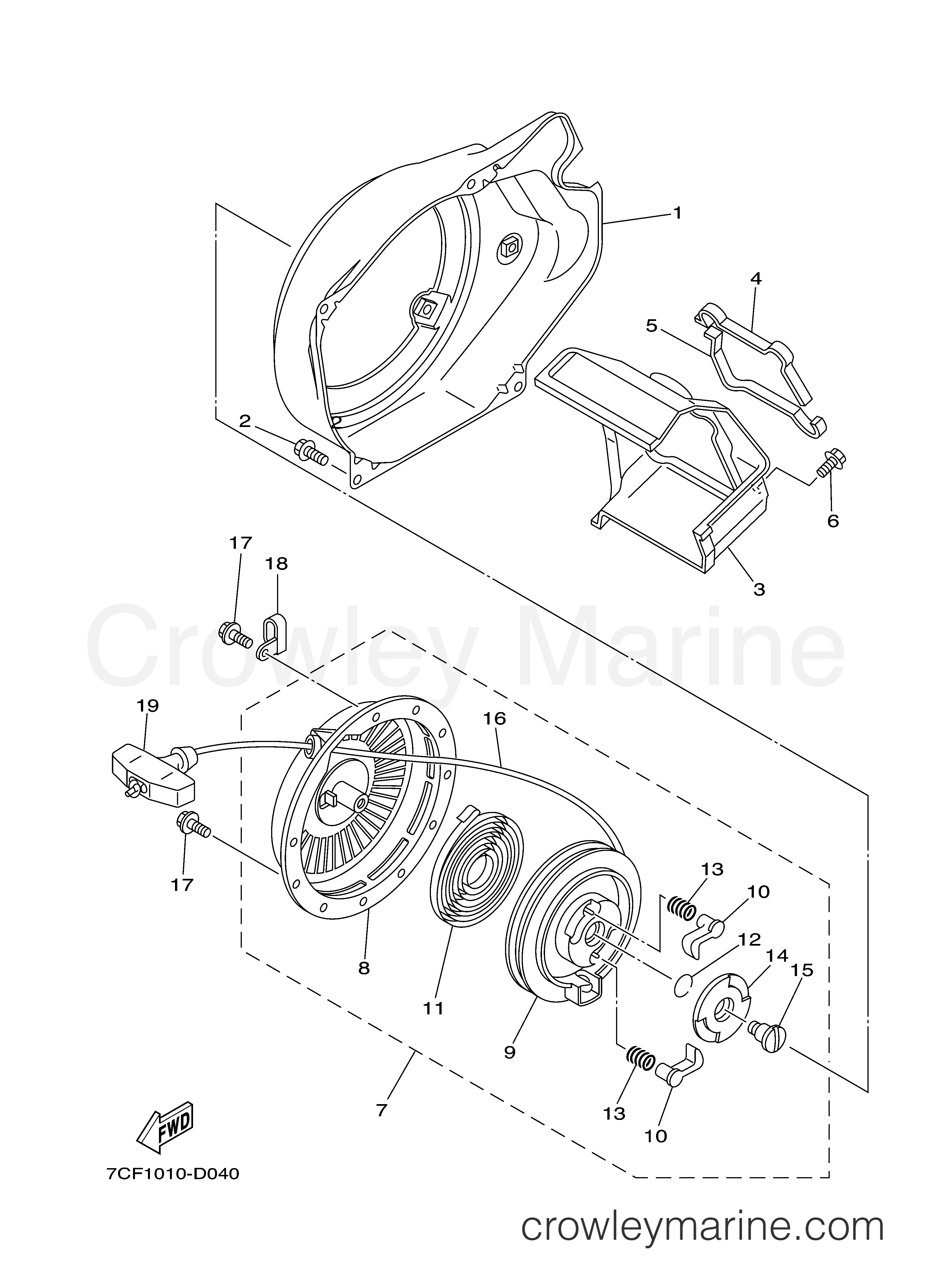 Yamaha Motors EF2400IS - AIR SHROUD STARTER