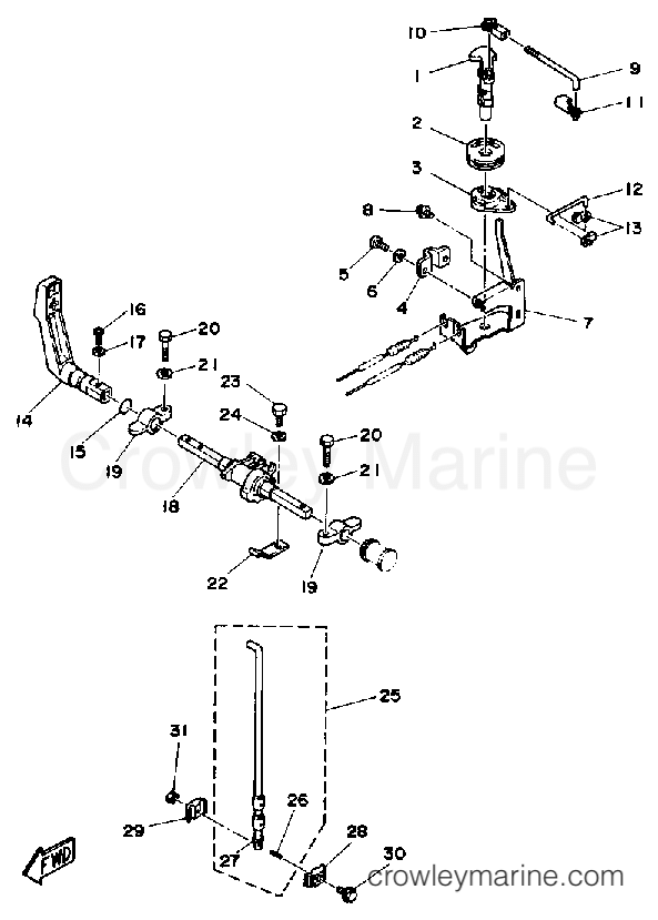 Yamaha Motors 6LF - CONTROL ENGINE