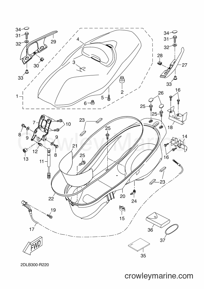 2016 Scooter YP250RA - YP250RA (2DLB) [060] - SEAT