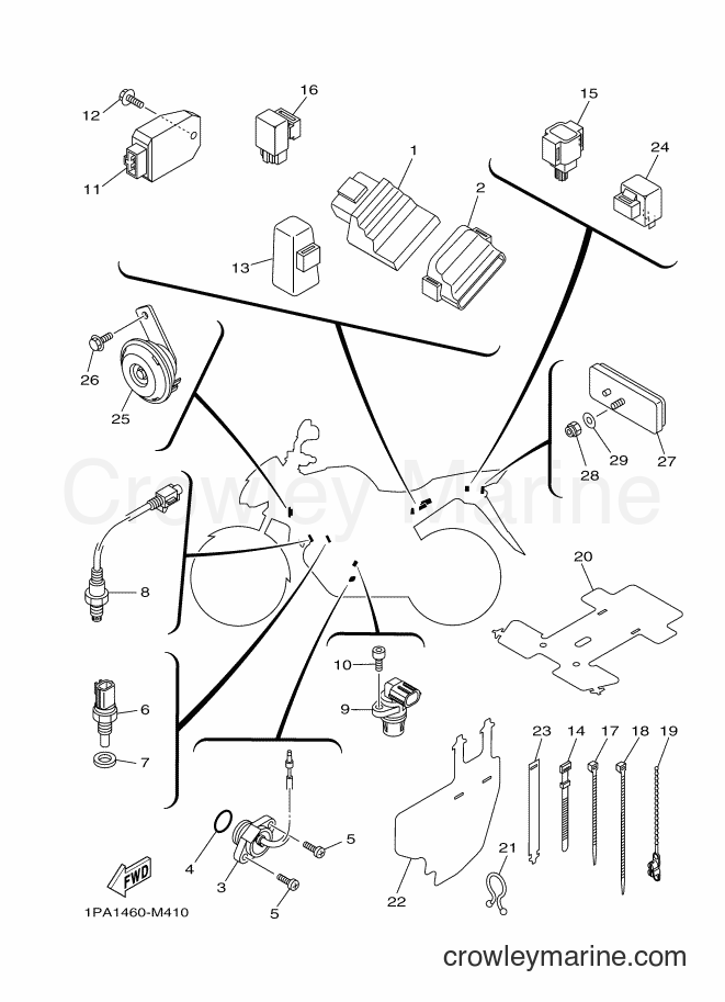 2014 Street Bike FZ150 - FZ150 (1PA5) [010] - ELECTRICAL 2