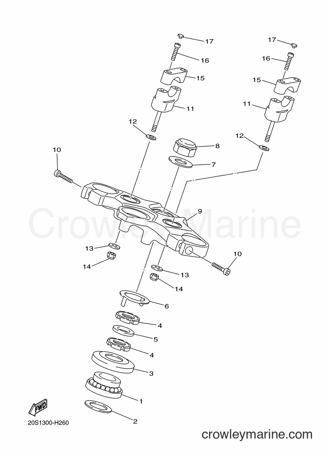 2016 Street Bike XJ6NA - XJ6NA (36BH) [010] - STEERING