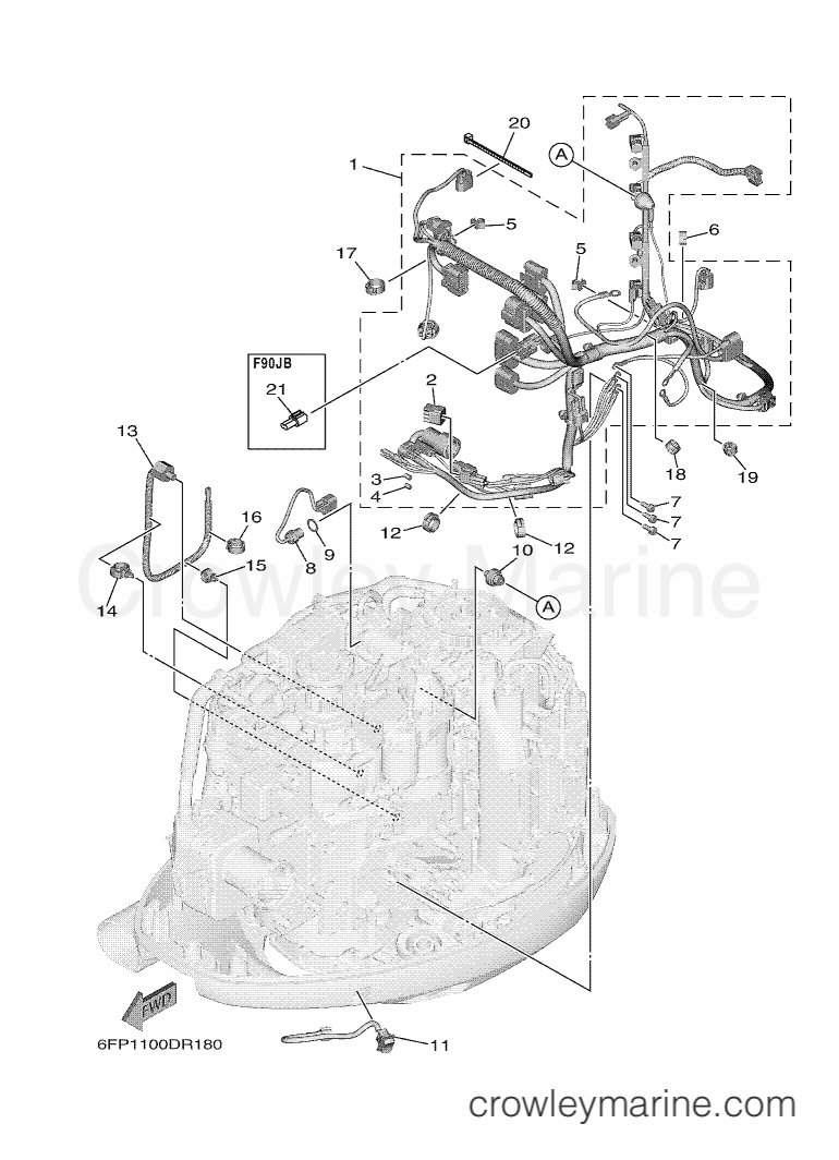 Yamaha Motors F90XB-2017 (6FP1) [030] - ELECTRICAL 5