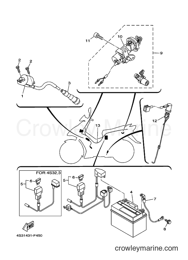 2007 Dirt Bike JT135 - JT135 (4S31) [010] - ELECTRICAL 1