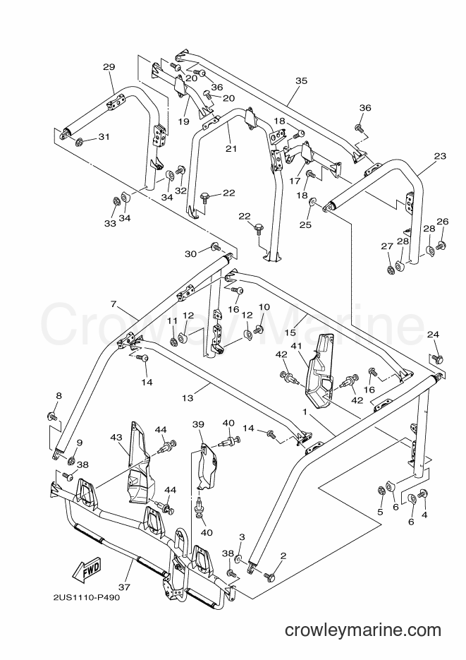 Yamaha Motors YXC700E (B85E) [010] - GUARD 2