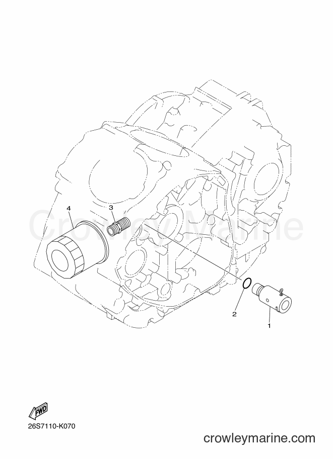 2014 Cruiser XVS950CU - XVS950CU (2DE1) [010] - OIL CLEANER
