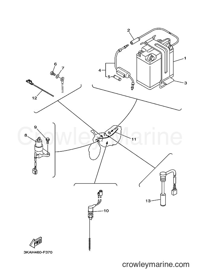 2007 Street Bike RX-K - RX-K (3KAH) [010] - ELECTRICAL 2