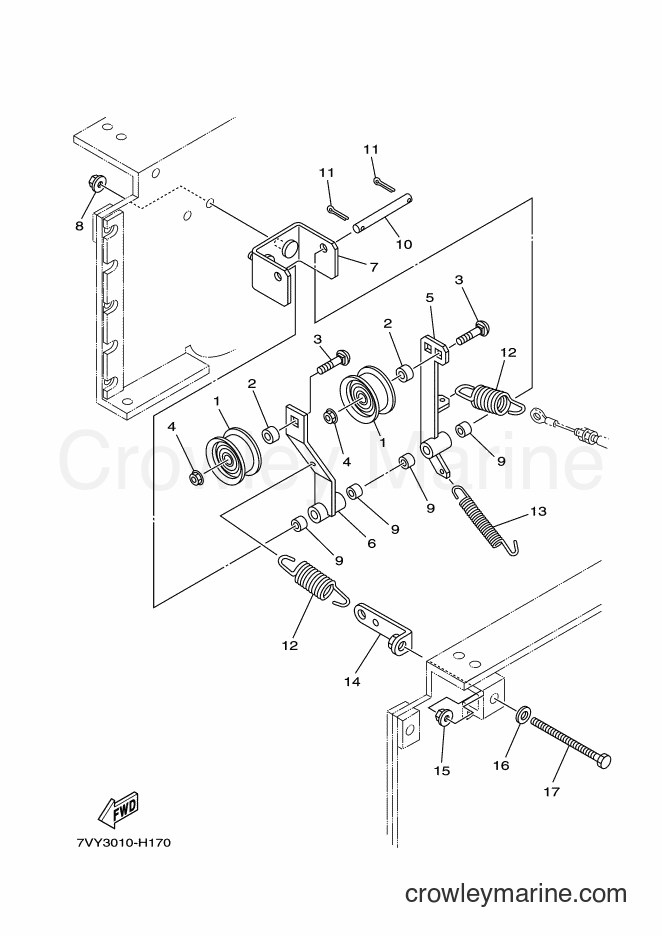 2014 Snowblower YS1070T - YS1070T (7XE5) [010] - CLUTCH