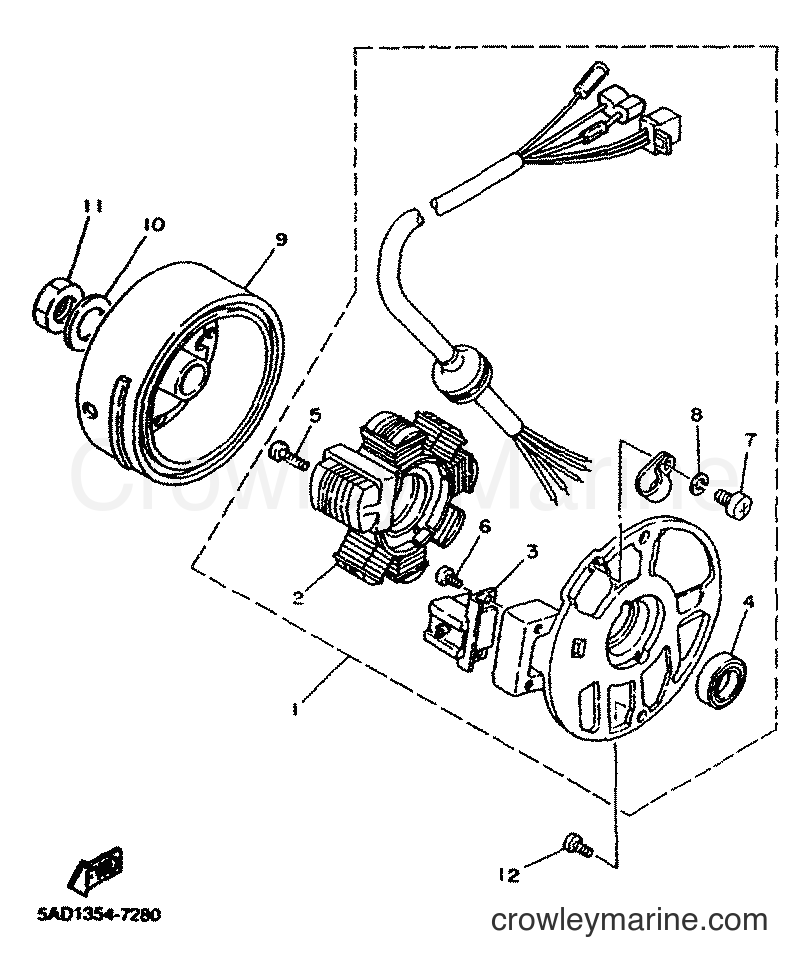 Yamaha Motors YN50M (5MRG) [010] - GENERATOR