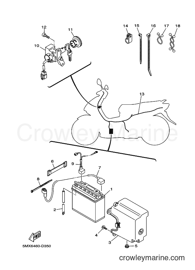 Yamaha Motors AT115C (5MX6) [010] - ELECTRICAL 1