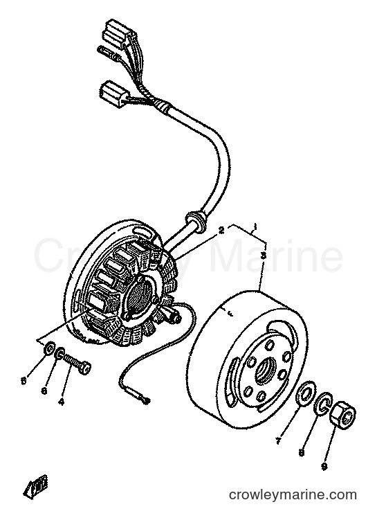 Yamaha Motors RD250LC (4L1) [999] - GENERATOR