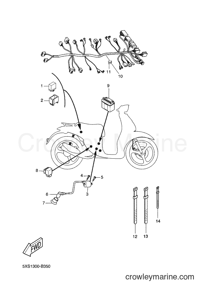 Yamaha Motors YH50 (5XS2) [020] - ELECTRICAL 2