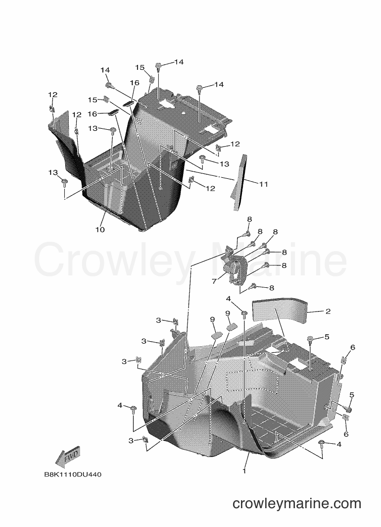 2019 ATV YXE850EBN - YXE850EBN (B0D2) [010] - STAND & FOOTREST