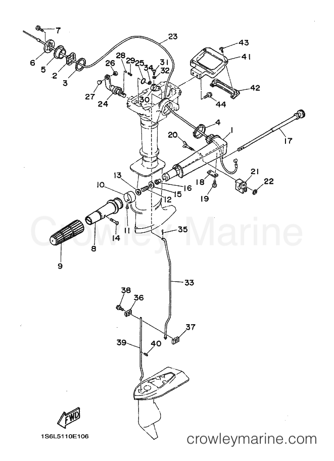 Yamaha Motors 3MSH (6L50) [020] - CONTROL