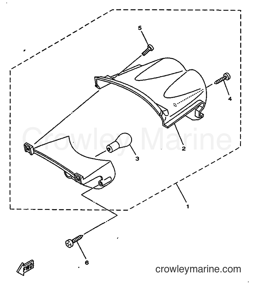 1997 Scooter YN50 - YN50 (5BW1) [010] - TAILLIGHT