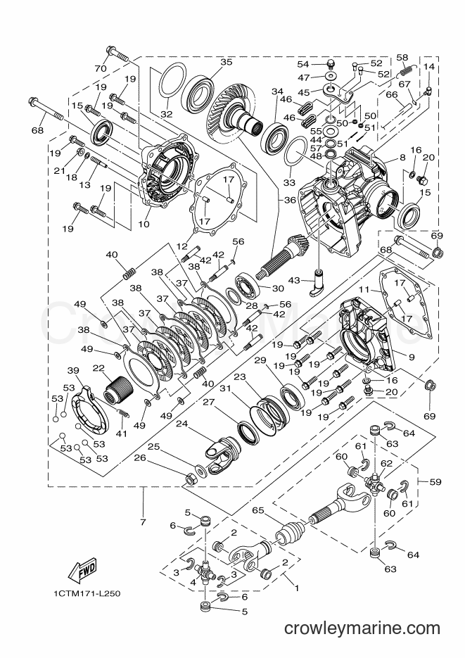 2019 ATV YFM450FWB - YFM450FWB (BJ59) [010] - DRIVE SHAFT