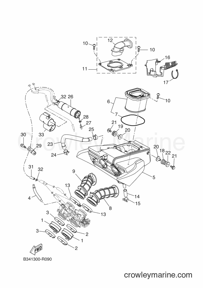 2017 Street Bike MTM690 - MTM690 (B347) [070] - INTAKE