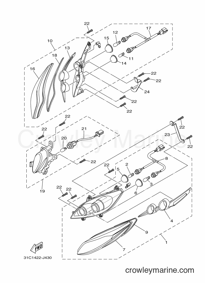 Yamaha Motors T115SE (31C5) [010] - FLASHER LIGHT