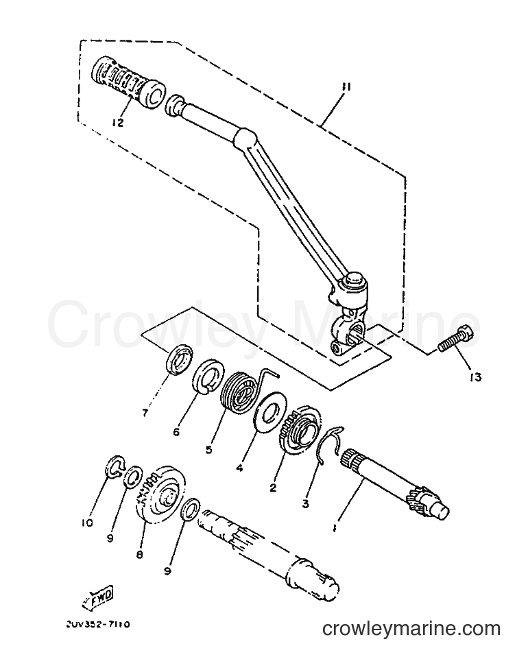 1987 Scooter TZR75 - TZR75 (2UV) [999] - STARTER