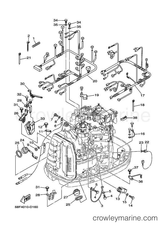 Yamaha Motors LZ200NETOX (68G4) [020] - ELECTRICAL 2