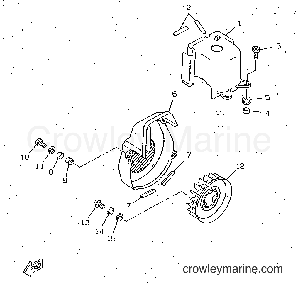 Yamaha Motors CW50RS (4VA3) [999] - AIR SHROUD & FAN
