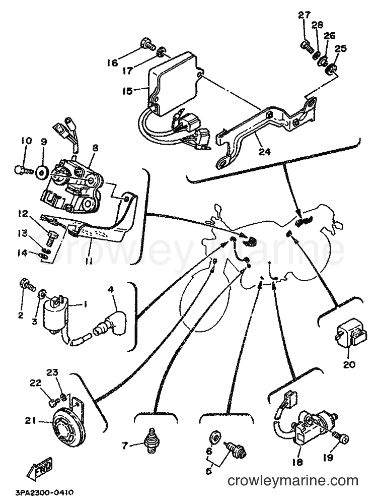 Yamaha Motors TZR125 (3PB3) [999] - ELECTRICAL 2