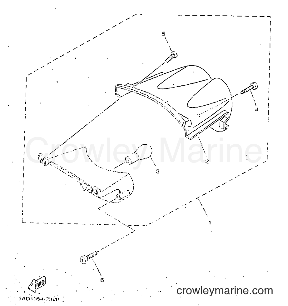 1998 Scooter YN50 - YN50 (5AD5) [010] - GRUPO DE LUCES TRASERAS