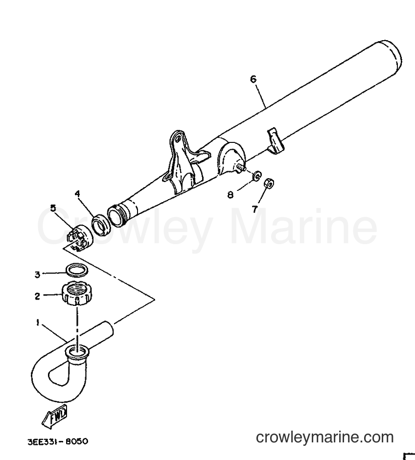 1988 Scooter FS1 - FS1 (3EE1) [999] - EXHAUST