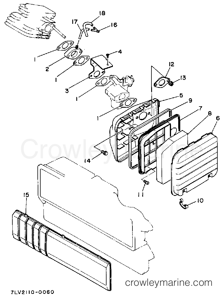 Yamaha Motors EF5000EA - AIR FILTER EF5000EA