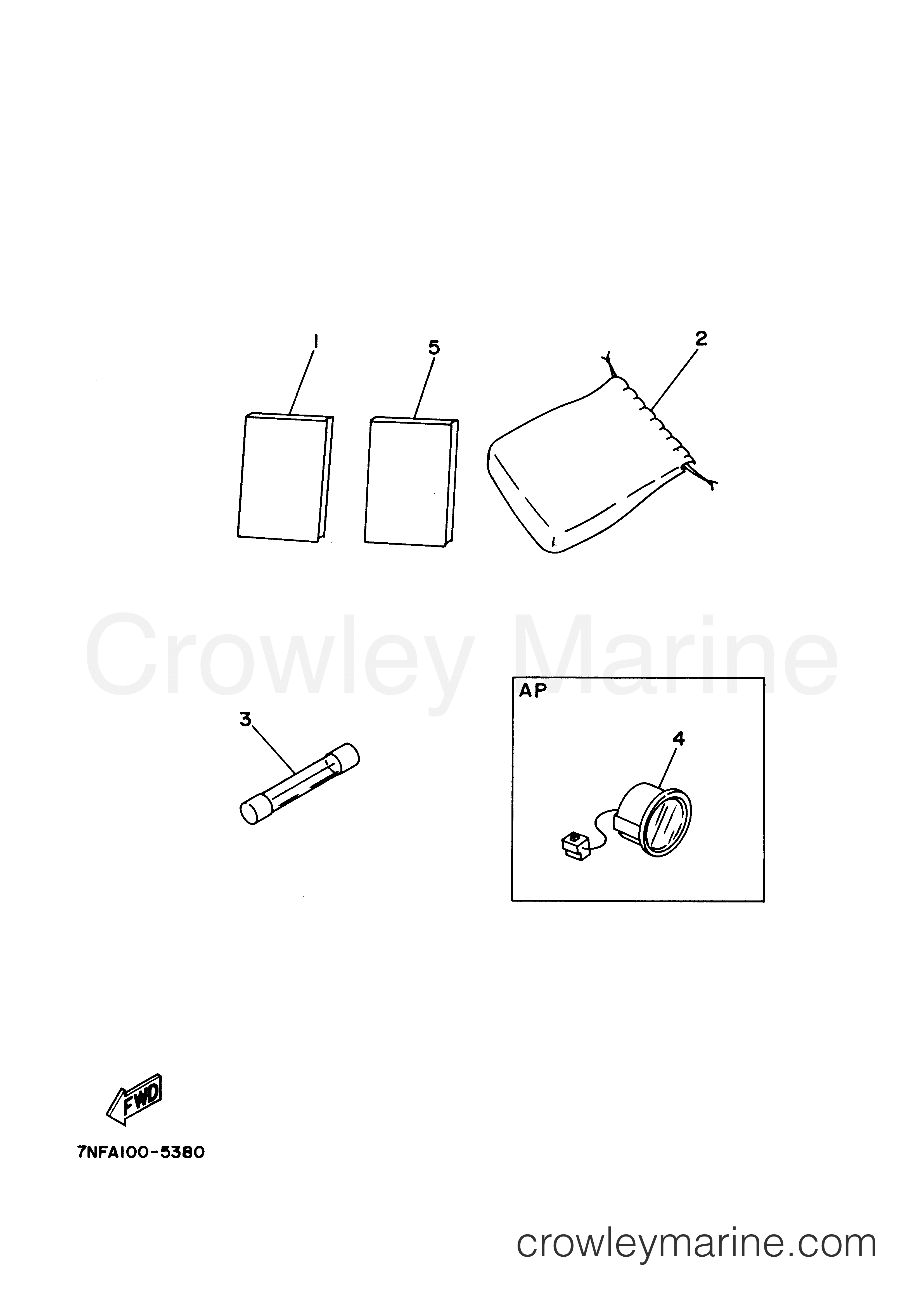 Yamaha Motors EDL6500S2 - ACCESSORY PARTS