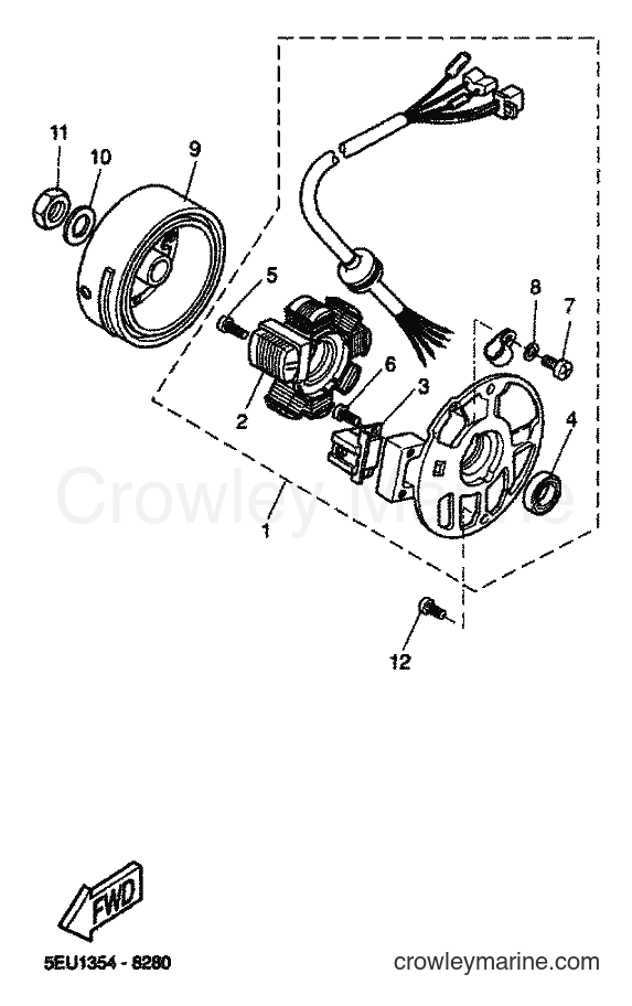 Yamaha Motors YH50 (5JB6) [030] - GENERATOR