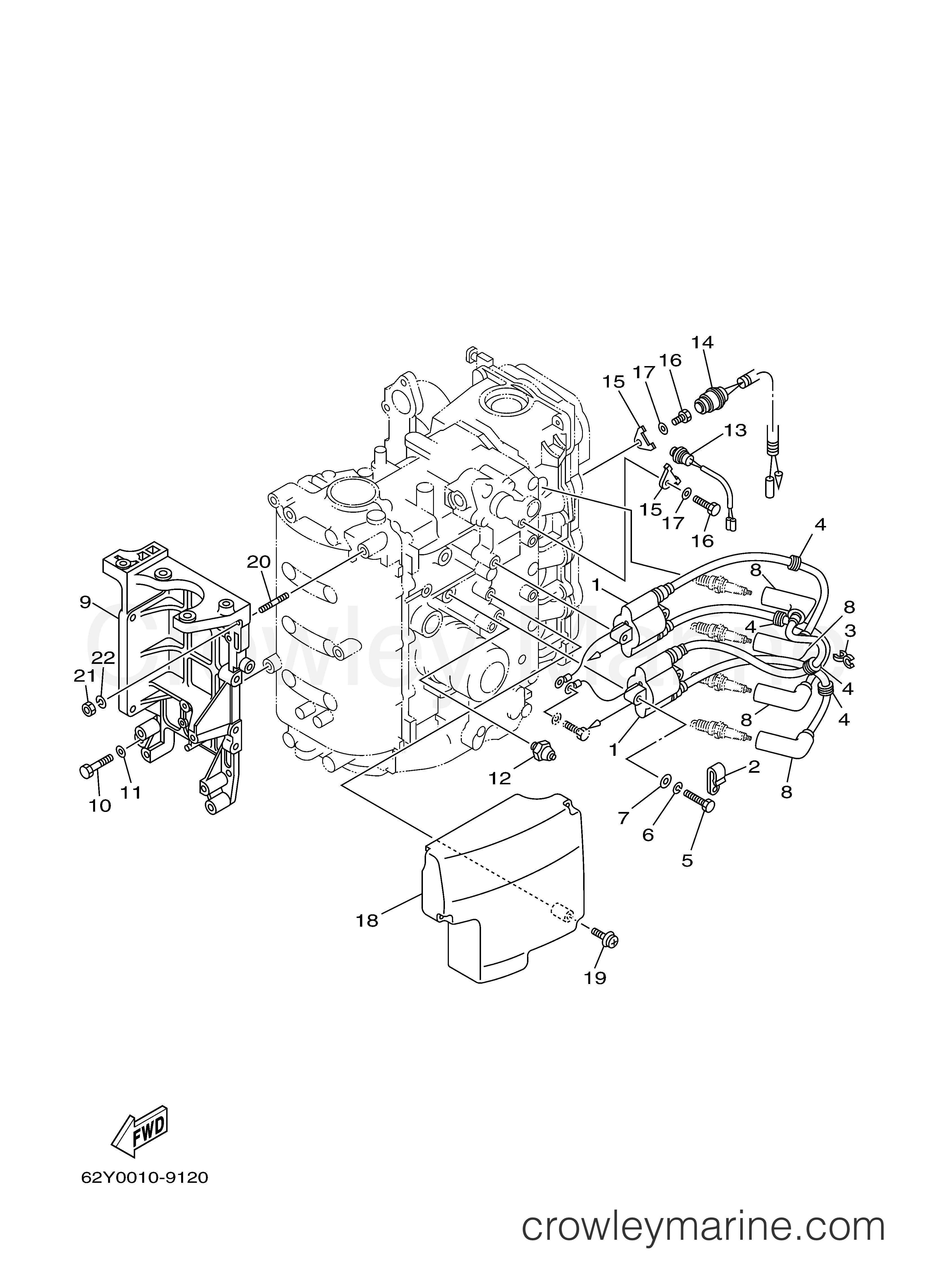 Yamaha Motors T50TLRY - ELECTRICAL 1