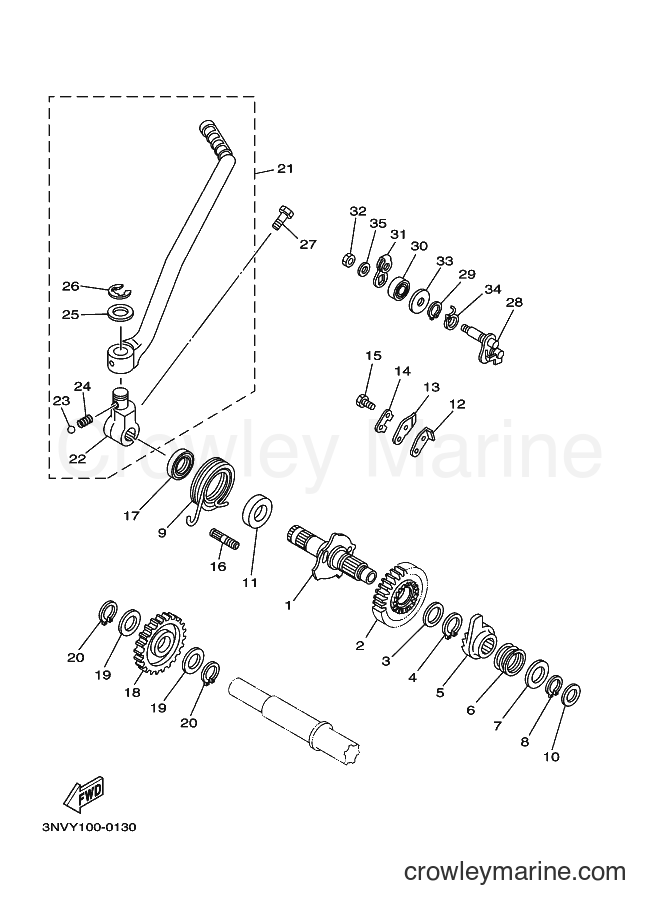 2000 Dirt Bike XT350 - XT350 (5LJ2) [010] - STARTER