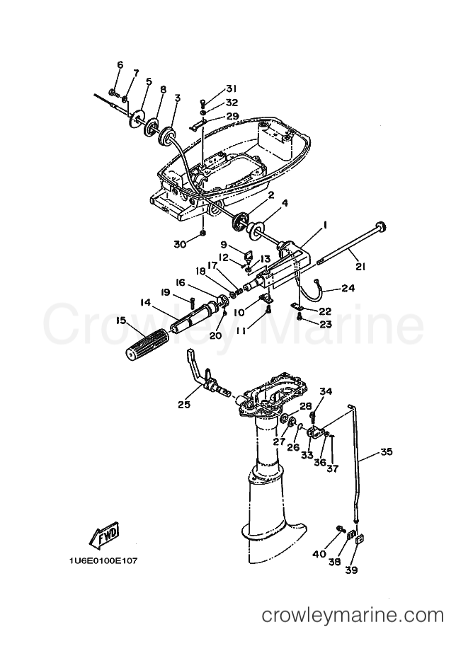Yamaha Motors 4AC (6E0) [030] - CONTROL