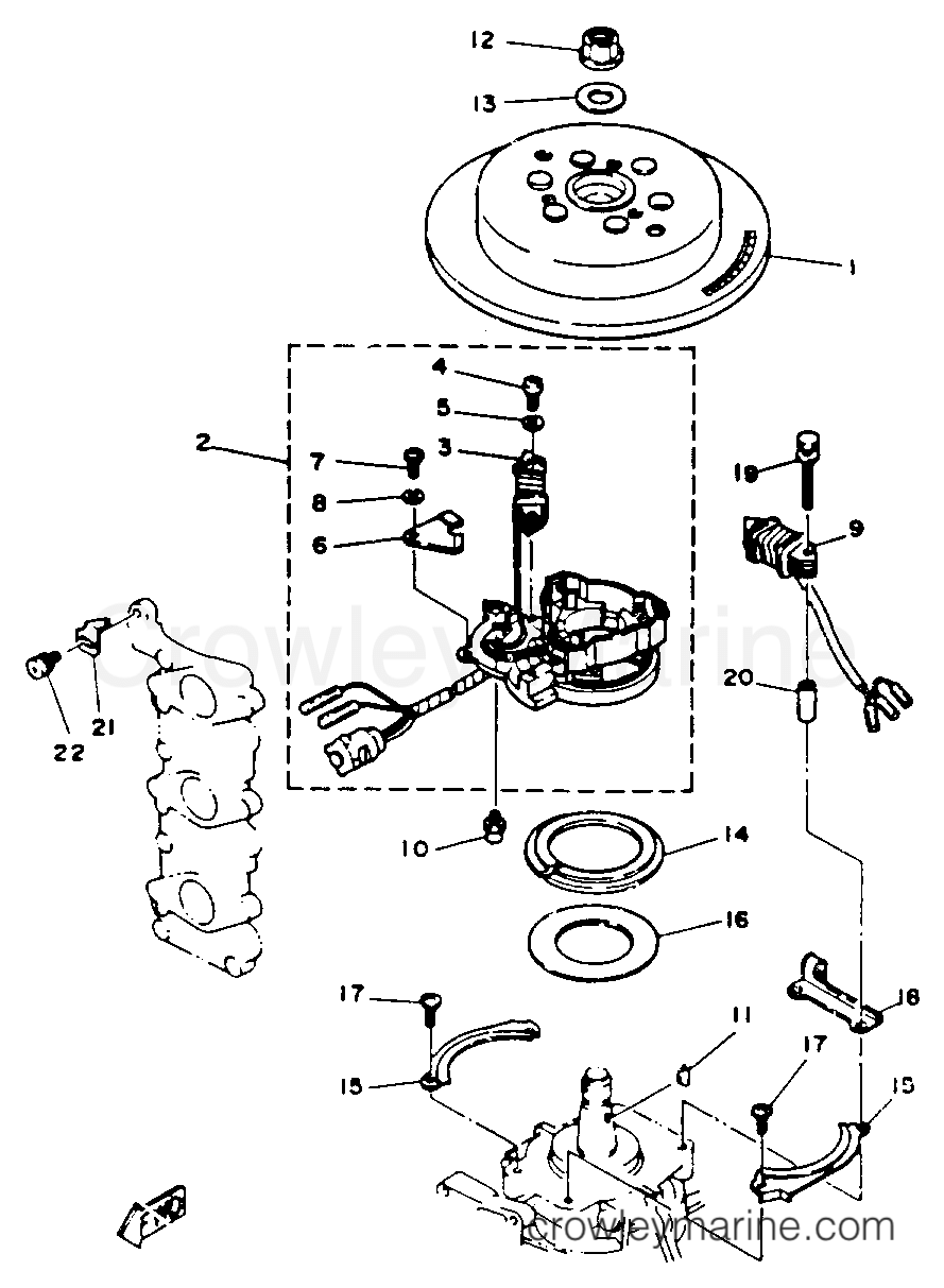 Yamaha Motors 30MSHR - GENERATOR