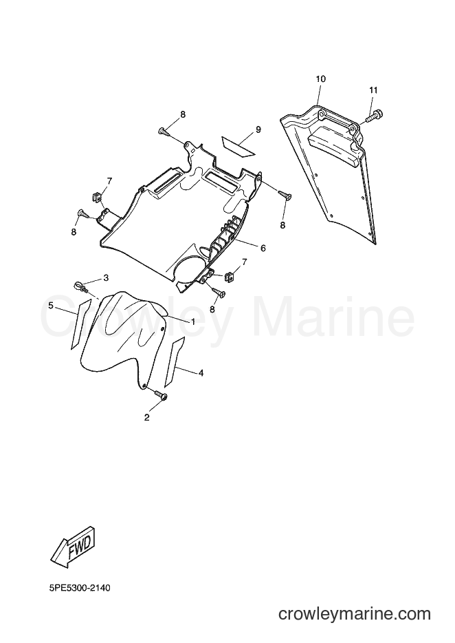 Yamaha Motors YQ100 (5ME6) [040] - FENDER