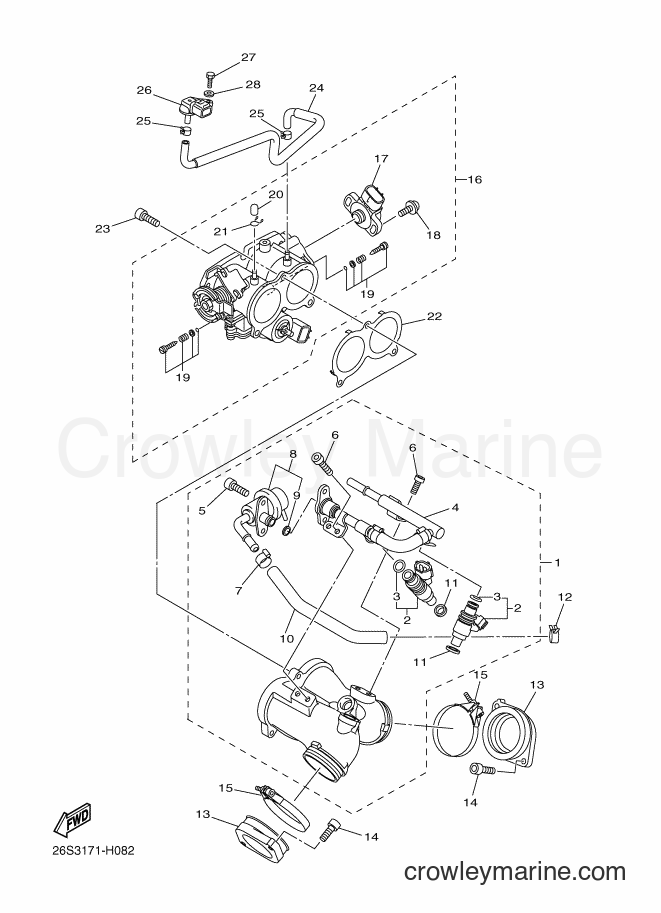 Yamaha Motors XVS950A (5S7M) [010] - INTAKE 1
