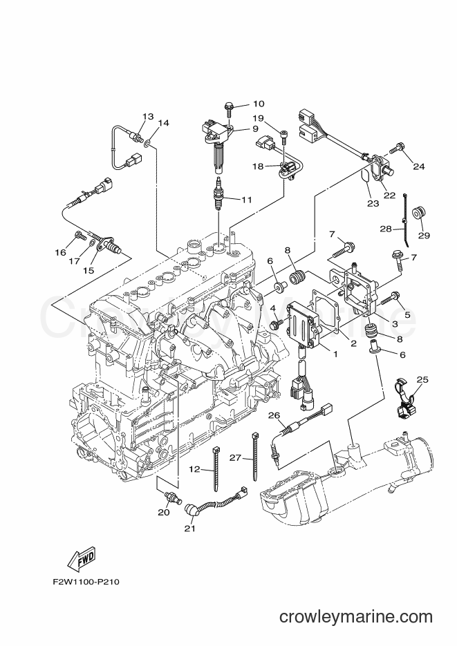 Yamaha Motors VC1800 (F4E1) [020] - ELECTRICAL 2